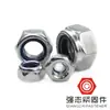 Porca Hexagonal de Nylon Anti-afrouxamento Antiderrapante / Porca Anti-afrouxamento / Porca de Travamento / Porca Autotravante M3-m36