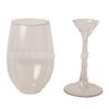 Copa de Plástico Transparente Estilo Europeo 16 oz para Uso Doméstico y Comercial de Hotel, Gran Capacidad, sin Pie, Copa de Vino, Copa de Champán