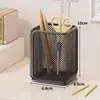 Suporte de Arquivos para Mesa de Escritório Suporte de Livros de Metal Prateleira Integrada Multifuncional Caixa de Armazenamento de Pastas para Material de Escritório