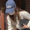 Gorra de béisbol de color sólido de marca nicho de Corea del Sur para mujer primavera y verano nueva simple que combina con todo sombrero para el sol a prueba de sol gorra con visera para estudiantes