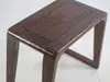 Mesa e Banco de Ressonância Guqin Chinês Madeira Maciça Mesa de Caligrafia Mesa Estilo Antigo Mesa para Pintura e Caligrafia Cerimônia do Chá Mesa de Jogo de Go e Cadeiras
