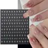 Pegatinas para Uñas Nuevas Transfronterizas Estilo Japonés de Moda Estrella Creciente Pentagrama Pegatinas para Uñas Accesorios de Arte para Uñas