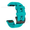 Adequado para smartwatches Garmin Fenix 6/5XPlus 7X 6X; Pulseiras de relógio de silicone de liberação rápida de 22 mm e 26 mm