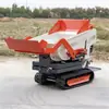 Exportado para a Rússia, Caminhão Basculante Pequeno em Pé Tipo Ht500 Caminhão de Transporte Esteira Fabricante Fornecimento Direto Caminhão Basculante
