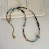 Nuevo Collar de Piedras Naturales y Cristales Estilo Chino para Mujer, Retro Lujo Ligero Elegante Moda Versátil Tendencia Gargantilla Cadena Clavícula