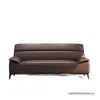 Sofá Cama de Cuero Resistente a Arañazos de Gato, Doble Propósito, Diseño Moderno Simple, Adecuado para Salas de Estar Pequeñas, Apartamentos de Alquiler y Oficinas, Sofá Plegable