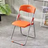 Cadeira dobrável de metal para treinamento, cadeira de estudo, cadeira de conferência, cadeira para aula tutorial de estudante com prancheta, cadeira para repórter