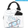 Bolsa de Almuerzo de Reemplazo de Comida para Estudiante Oficina Perro de Orejas Grandes Perro Canela Sanrio MeloDy Dibujos Animados Nuevo Transfronterizo 3D