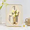 Enfeites de Arte Luxo Leve Romântico Novo Estilo Chinês Flores Flor Desktop Mesa de Cabeceira Pintura Decorativa Desktop Vela Xiao Zhao Você