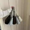 Bolso de Mano Cuadrado Pequeño Estilo Coreano de Moda Transfronterizo para Mujer, Bolso de Hombro de Tejido Ligero de Lujo Nuevo Verano 2026, Bolso de Hombro de Moda