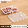Caixa de Armazenamento de Alimentos Congelados de Grau Alimentício Caixa para Compartimento de Geladeira Caixa para Conservar Frescos com Tampa para Ingredientes Transfronteiriça