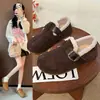 Zapatos Birkenstock para mujer todo incluido, nueva colección de invierno 2026, zapatos de algodón con forro de polar para uso en exteriores, botas de nieve cálidas con forro de piel
