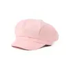 Fábrica de Boina de Veludo em Estoque para Mulheres Outono Inverno Outdoor Boné de Beisebol Estilo Britânico Venda por Atacado Exportação Comércio Transfronteiriço