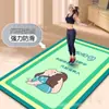 Manta para saltar la cuerda interior cojín ultrarrápido alfombra de terciopelo de cristal yoga correr fitness alfombrilla insonorizada antideslizante