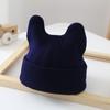 Gorro de Lana para Niños Coreano Otoño e Invierno para Hombres y Mujeres Lindo Súper Lindo Estilo Coreano Choo Choo Gorro de Punto para Jalar Gorro para Bebé Invierno