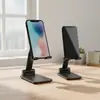 Soporte para Teléfono, Trípode Ajustable para Teléfono y Tableta, Soporte Portátil de Escritorio para Selfie y Transmisión en Vivo