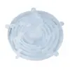 Tampa de silicone de grau alimentício, tampa de tigela de vedação multifuncional, tampa universal redonda tipo filme plástico, tampa de conservação
