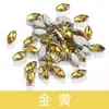 Direto da Fábrica diy olho de cavalo costura à mão diamante fundo prateado Garra de cristal diamante vestido buraco sapatos bolsa strass acessórios de vestuário