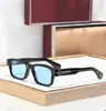Gafas de Sol Cuadradas de Lujo Hechas a Mano Kirwin Jmm Moda Transfronteriza Esmeralda para Hombres y Mujeres Gafas de Sol de Moda Top