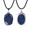 Punto Colgante de Piedra Natural en Forma de Disco Piedra Semipreciosa Colgante de Cristal Natural Accesorios para Joyería DIY Venta al por Mayor