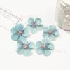 Pétalos de Flor de Begonia Simulados de 4 cm Decoración para Ropa del Hogar Set de Boda Guirnalda de Flores Artificiales Accesorios Cortados