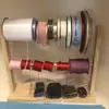 Suporte de Fita de Madeira Maciça Suprimentos para Florista Suporte de Armazenamento de Fitas Suporte para Rolos de Fita Casa DIY Suporte de Armazenamento de Fitas Artesanal