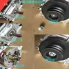 Embreagem centrífuga para motor a gasolina 170F190F mini-cultivador motor a diesel refrigerado a ar roda de embreagem para carrinho agrícola