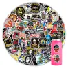 200 piezas de pegatinas de graffiti para casco de seguridad europeo y americano transfronterizo, impermeables, para equipaje, patineta, electricista, soldador, pegatinas mixtas