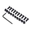 Tornillos Keymod 10 Piezas Tornillos Keymod aptos para Tornillos y Tuercas de Riel Keymod