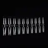 Bolsa de 500 Piezas Tablero de Parche para Uñas Semi-adherente para Práctica de Manicura Uñas Postizas Color Natural Transparente Parche para Uñas