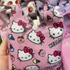 Bolsa de Tela a Cuadros 210D de Dibujos Animados Ecológica Plegable Casual Impermeable Impresa Bolsa de Compras Bolsa de Almacenamiento Portátil 2 en 1