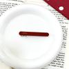 Ankesela Rojo Ins Etiqueta Dorada Pasador Blanqueador Flequillo Pinza Dulce Lazo Pinza de Pico de Pato Pinza Lateral Accesorios para el Cabello para Mujeres