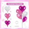 Decorações de Balão para o Dia dos Namorados Pacote Novo Transfronteiriço Futebol 18 polegadas Amor Amor 323 polegadas Balões de Amor