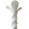 Columna Pedestal Irregular Columna Corta Decoración de Paisaje Adorno Componente de Yeso GRG Art Yeso para Interiores Se Puede Pintar