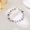 2026 Novo Estilo Doce Pulseira Fina de Zircônia para Mulheres, Luxo Leve, Versátil, Nicho, High-End, Joia de Mão Exquisita