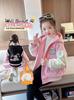 Ropa de Abrigo para Niñas Otoño e Invierno 2025 Nuevo Estilo de Invierno Celebridad de Internet Ropa de Invierno para Niños Calle Ropa de Invierno para Bebé Niña Top Acolchado