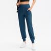 Calças Esportivas Largas de Outono e Inverno para Mulheres Corrida Treino Calças de Yoga Calças com Bolso de Aba Casuais de Secagem Rápida Leggings de Fitness 12356