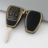 Modelo Popular de América del Norte Adecuado para Llave de Coche de 6 Botones Chrysler 300C Jeep Commander Wrangler con Borde Dorado Cubierta de Llave de Coche TPU