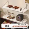 Estante de pared, estante de pared para mesita de noche, partición de una palabra, pared de sala de estar, estante para router sin perforaciones, estantería de pared