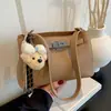Bolso cruzado popular transfronterizo con estampado de lichi, moderno, simple, de un solo hombro, para el trabajo, nuevo, versátil, de gran capacidad, bolso cruzado versátil para mujer