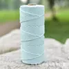 Cuerda de Algodón de Color de 2 mm Transfronteriza para Tejer DIY Hilo de Algodón Grueso y Delgado Cuerda para Tapicería Cuerda para Atar Cuerda Decorativa Cuerda Redonda