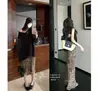 Elegante Falda de Gasa de la Fortuna con Estampado de Leopardo y Impresionante Estampado de Leopardo con Alta Versatilidad y Confección al Bies