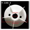 Pás de Ventilador de Motor com Especificações Completas, Direto do Fabricante, Pás de Ventilador de Resfriamento de Plástico Y2-80-355, Acessórios para Motor