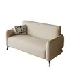 Sofá para casa de aluguel, quarto, loja de roupas, apartamento simples, sala de estar, sofá de tecido de dois lugares, três lugares moderno para espaços pequenos