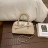 Bolso Pequeño Retro de Gama Alta para Mujer 2026 Nuevo Super Popular Versátil Bolso Cruzado de Hombro a la Moda Bolso de Mano Tipo Concha