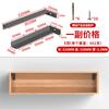 Soporte de Carga para Gabinete de TV Colgante Soporte Triangular Soporte de Escritorio Soporte en Capas Invisible Accesorios de Fijación para Gabinete Colgante