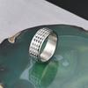 Anillo giratorio de acero inoxidable con explosión transfronteriza para hombre, acero de titanio, Europa y Estados Unidos, fabricantes de anillos de pareja de Amazon al por mayor.
