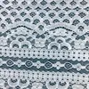 Nuevo tejido de encaje de algodón brocado red aleatoria forma de flor grande línea sin varilla vestido de novia vestido ropa infantil fábrica de telas venta directa