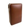 Caja de Cigarros en Stock para 4 Cigarros, Set Humidor de Madera de Cedro para Cigarros, Estuche para Cigarros, Bolsa de Almacenamiento Goya, Cubierta de Cuero