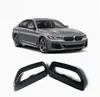 Adecuado para Bmw Serie 3, Serie 5, Serie 7, X3, X5 Marco Decorativo de Tubo de Escape, Modificación de Tubo de Escape de Metal, Estilo Guerrero Negro, Venta al por Mayor